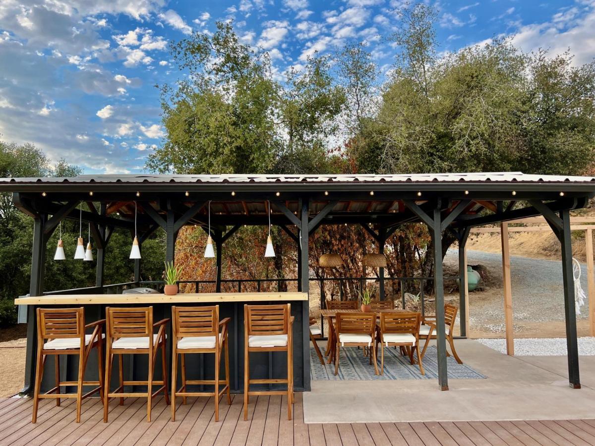 Boho Chic Oasis By Casa Oso With Pool, Spa And Views Ahwahnee Exterior foto