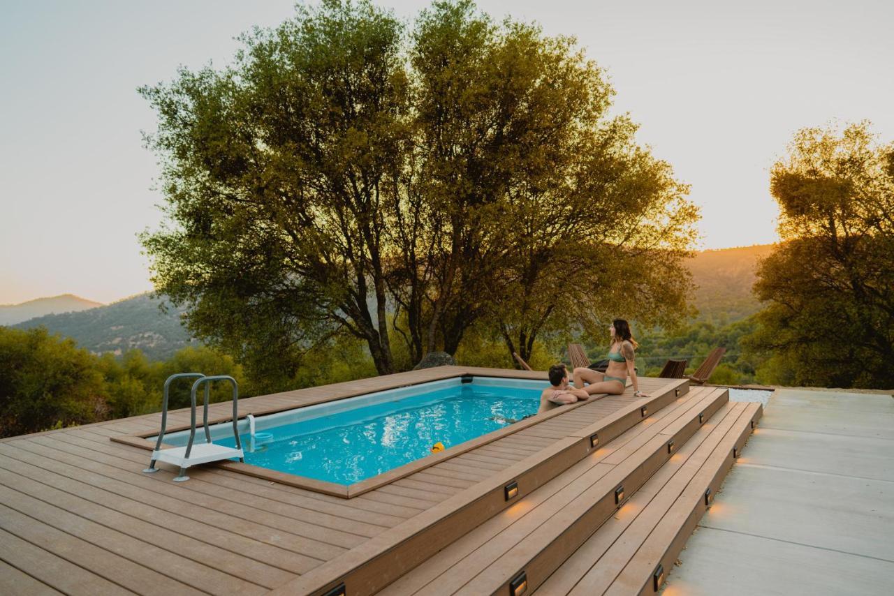 Boho Chic Oasis By Casa Oso With Pool, Spa And Views Ahwahnee Exterior foto