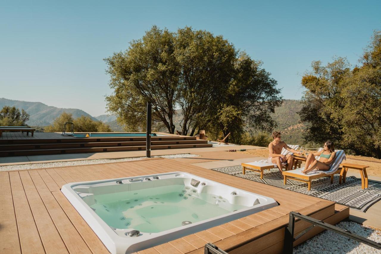 Boho Chic Oasis By Casa Oso With Pool, Spa And Views Ahwahnee Exterior foto