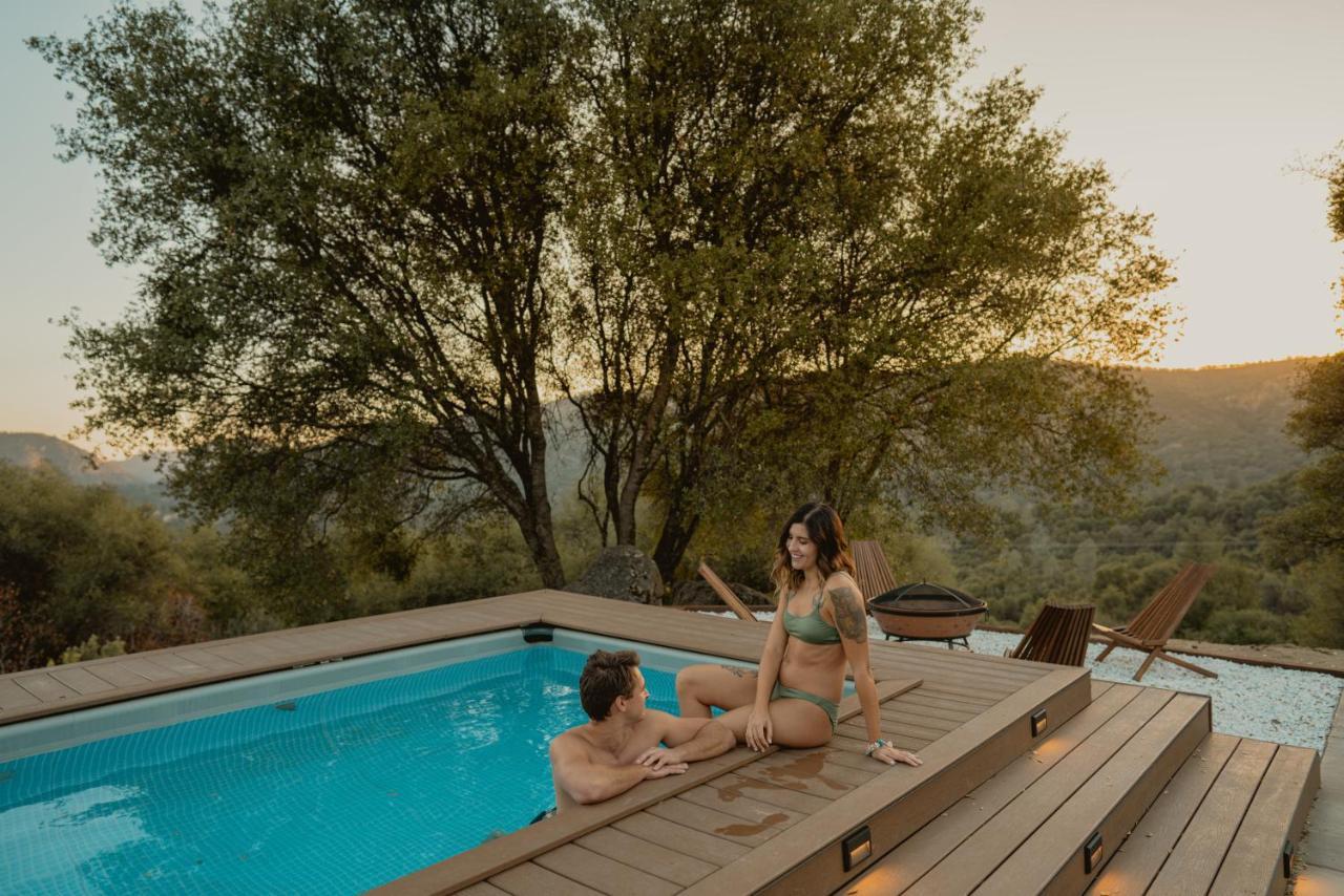 Boho Chic Oasis By Casa Oso With Pool, Spa And Views Ahwahnee Exterior foto