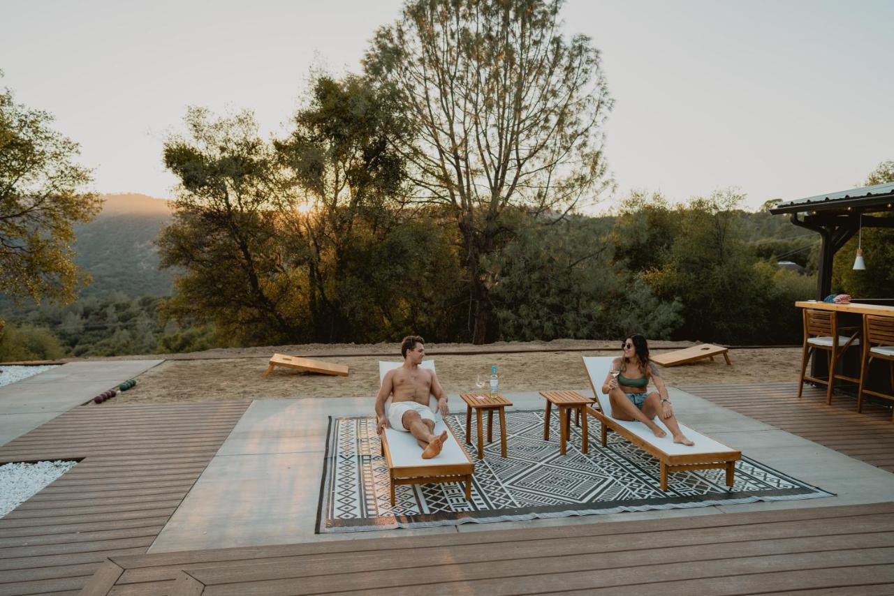 Boho Chic Oasis By Casa Oso With Pool, Spa And Views Ahwahnee Exterior foto