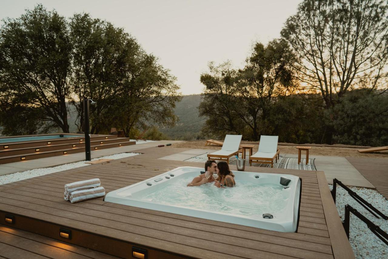 Boho Chic Oasis By Casa Oso With Pool, Spa And Views Ahwahnee Exterior foto