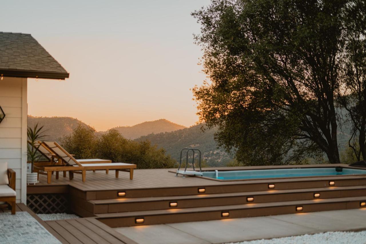 Boho Chic Oasis By Casa Oso With Pool, Spa And Views Ahwahnee Exterior foto